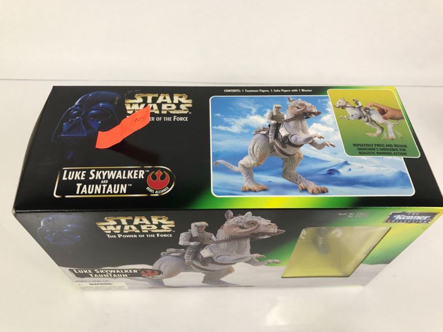 STAR WARS The Power Of The Force Rebel Alliance Luke Skywalker and Tauntaun Kenner Hasbro 1997 69645/69729 New In box [Photo 12]