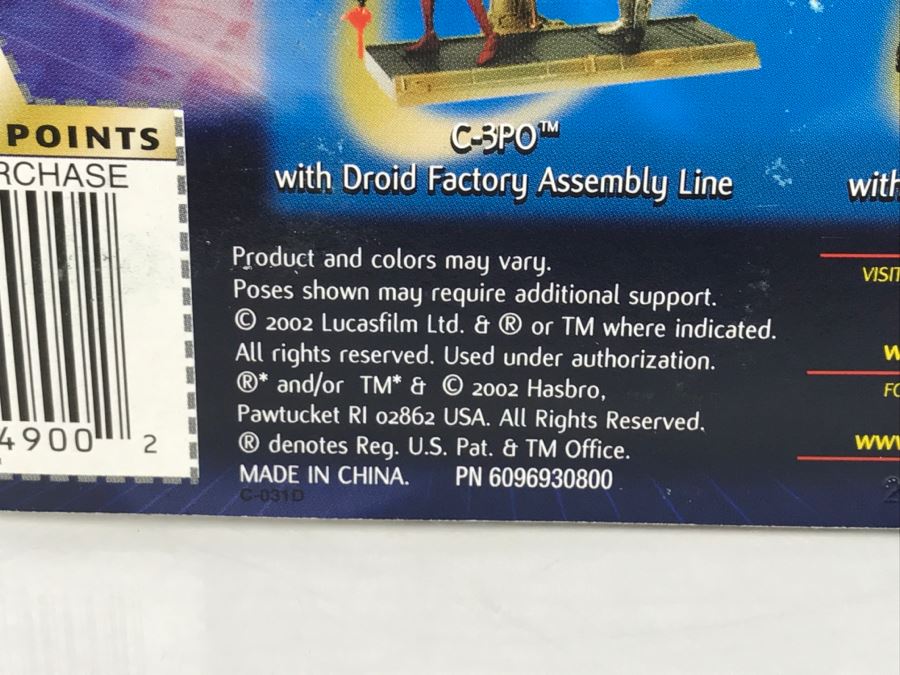 STAR WARS Attack Of The Clones Yoda With Force Powers Hasbro 2002 84900/84859 New On Card [Photo 12]