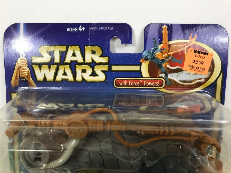 Hasbro Star Wars Attack Of The Clones YodaW/Force Powers Action Figure for sale online