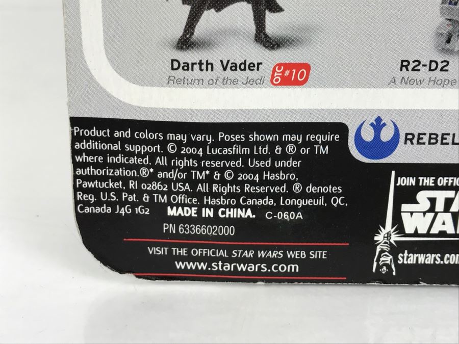 STAR WARS The Original Trilogy Collection Lobot #20 Hasbro 2004 New On Card [Photo 9]