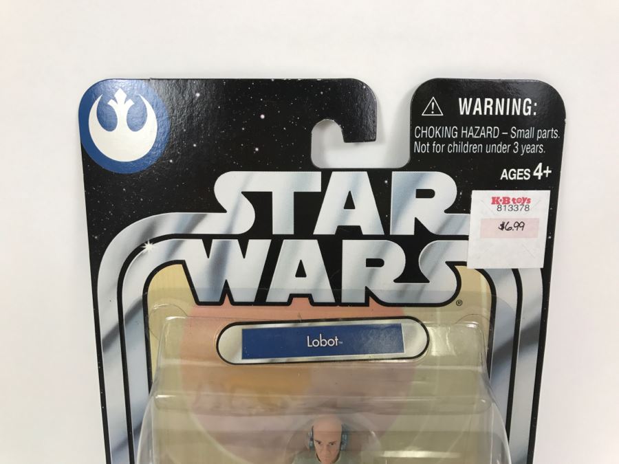 STAR WARS The Original Trilogy Collection Lobot #20 Hasbro 2004 New On Card [Photo 2]