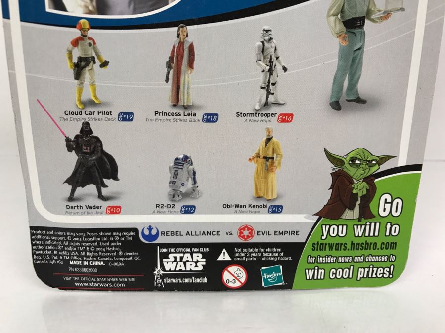 STAR WARS The Original Trilogy Collection Lobot #20 Hasbro 2004 New On Card [Photo 8]