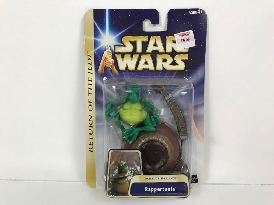STAR WARS Return Of The Jedi Jabba’s Palace Rappertunie Hasbro 2004 84746/84715 New On Card
