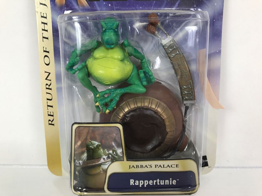 STAR WARS Return Of The Jedi Jabba’s Palace Rappertunie Hasbro 2004 84746/84715 New On Card [Photo 3]