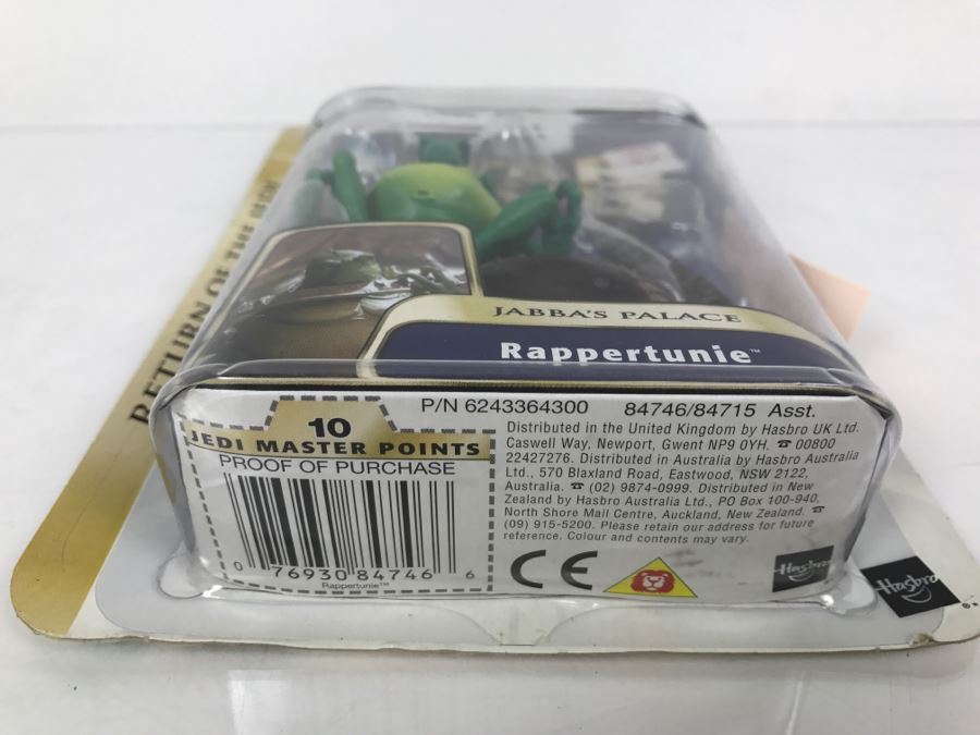 STAR WARS Return Of The Jedi Jabba’s Palace Rappertunie Hasbro 2004 84746/84715 New On Card [Photo 6]