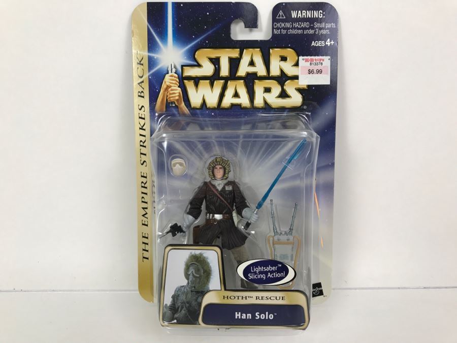 STAR WARS The Empire Strikes Back Han Solo Hoth Rescue Hasbro 2003 85012/84715 New On Card
