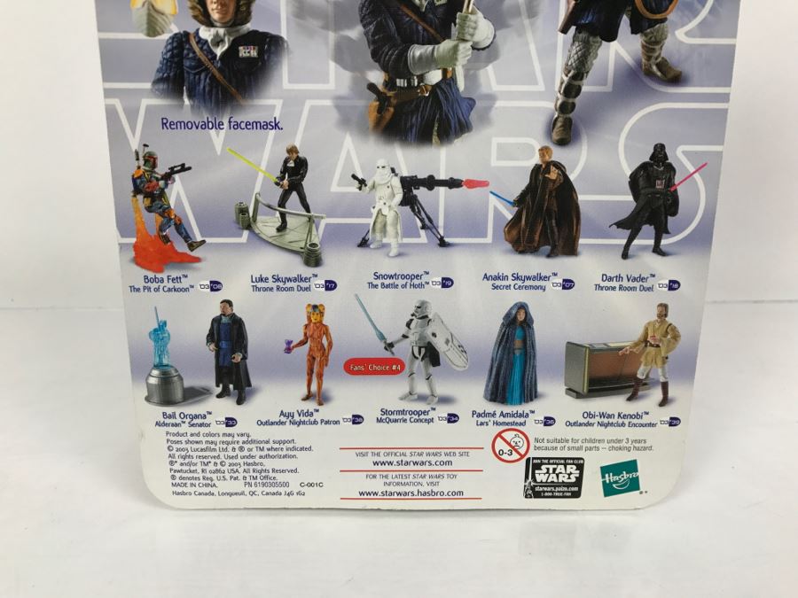STAR WARS The Empire Strikes Back Han Solo Hoth Rescue Hasbro 2003 85012/84715 New On Card [Photo 10]