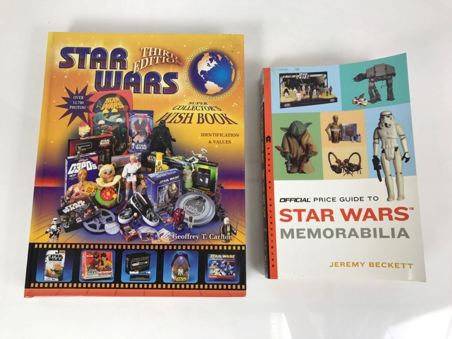 STAR WARS Books Super Collector’s Wish Book And Star Wars Memorabilia Book