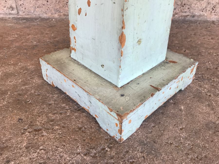 Vintage Shabby Chic Plant Fern Stand 10'W x 31'H [Photo 7]