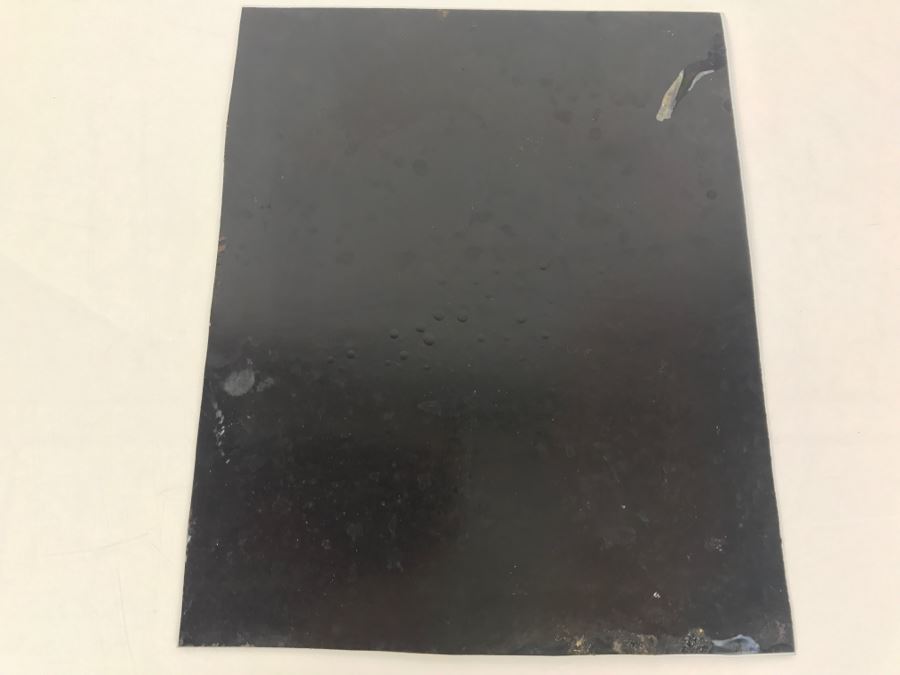 Old Metal Portrait Photograph Hand Painted [Photo 13]