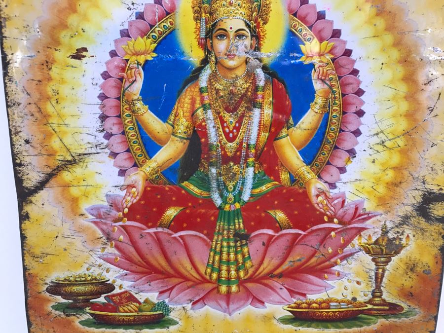 Vintage Metal India Advertising Sign Novino Batteries & Torches [Photo 6]