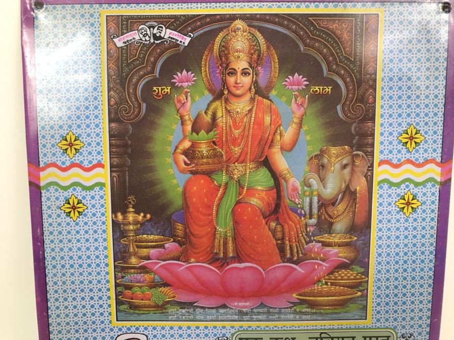 Vintage Metal India Advertising Sign [Photo 4]