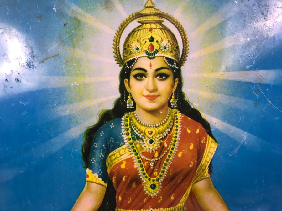 Vintage Metal India Advertising Sign [Photo 4]