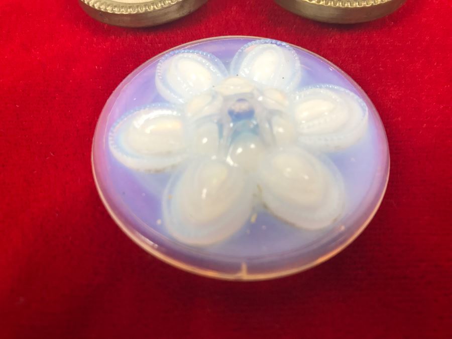 Set Of 7 Victorian Picture Hangers - Missing Spikes On Back [Photo 2]