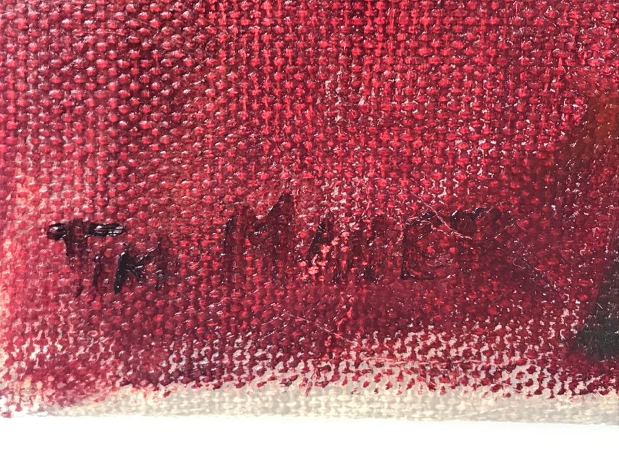 Original Nude Portrait Oil Painting By Tim Maher 11' X 14' [Photo 8]