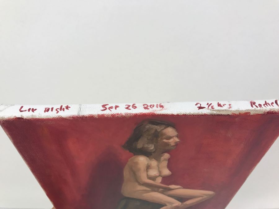 Original Nude Portrait Oil Painting By Tim Maher 11' X 14' [Photo 10]