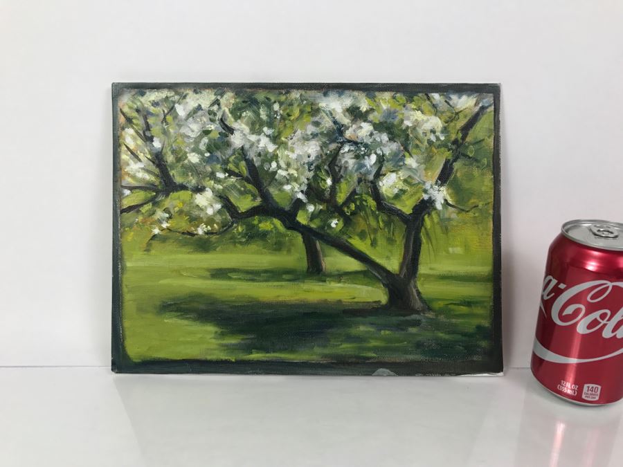 Original Plein Air Oil Painting Unsigned 12' X 9' [Photo 2]