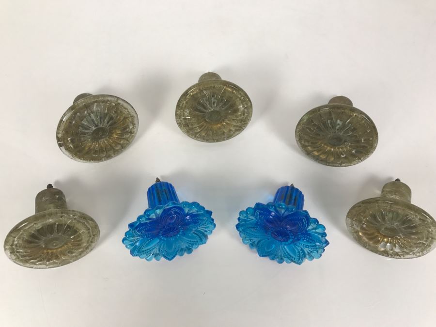 (7) Vintage Glass Curtain Tie Backs [Photo 8]