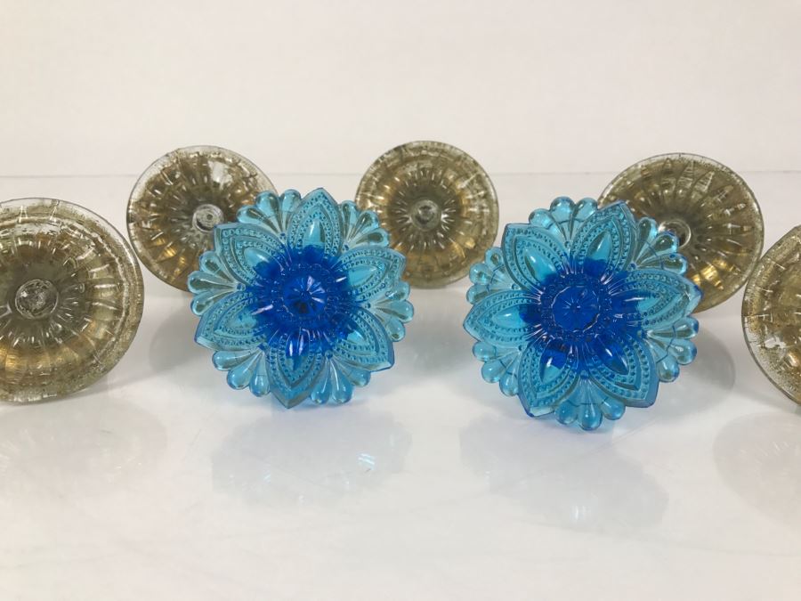 (7) Vintage Glass Curtain Tie Backs [Photo 4]