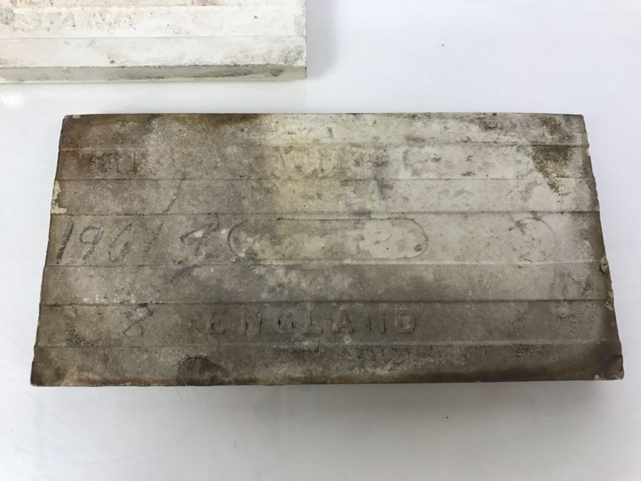 Set Of 4 Floral Motif Tiles Made In England [Photo 17]