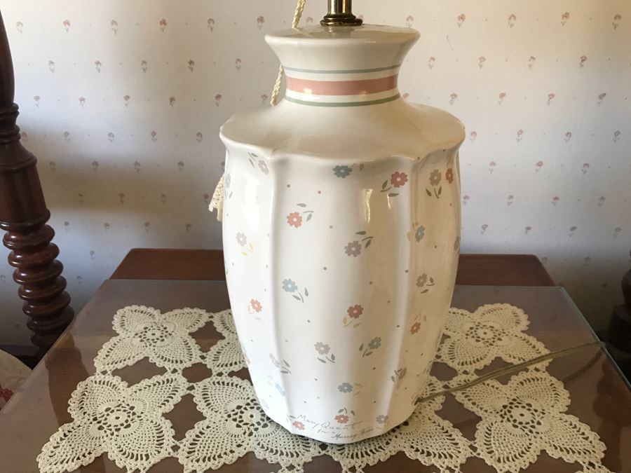 Signed Mary Quant For Murray Feiss Table Lamp [Photo 5]