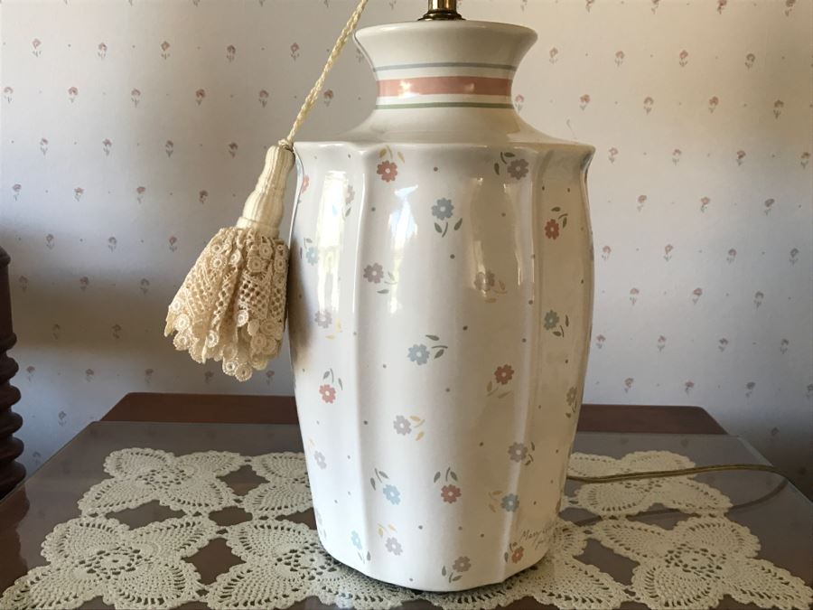 Signed Mary Quant For Murray Feiss Table Lamp [Photo 2]