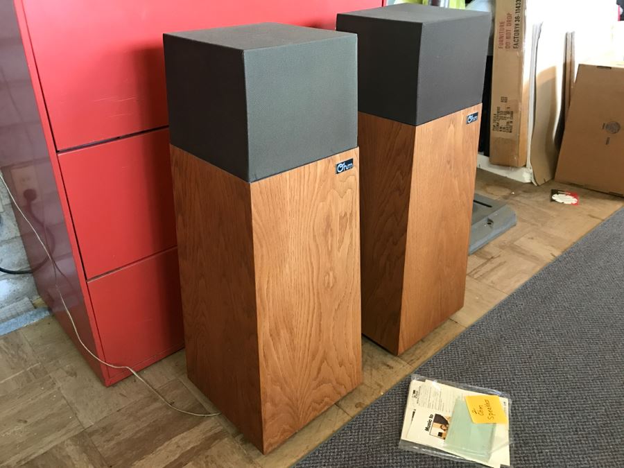 Vintage Hi-Fi Ohm Walsh 2 Loudspeakers Speakers Working Sound Great [Photo 3]