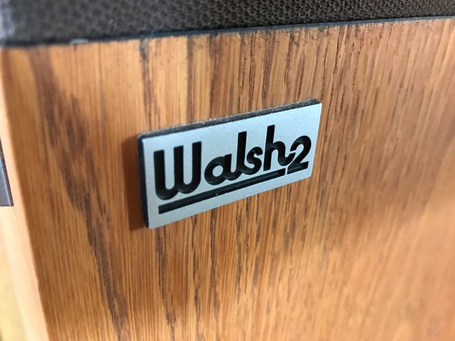 Vintage Hi-Fi Ohm Walsh 2 Loudspeakers Speakers Working Sound Great [Photo 6]