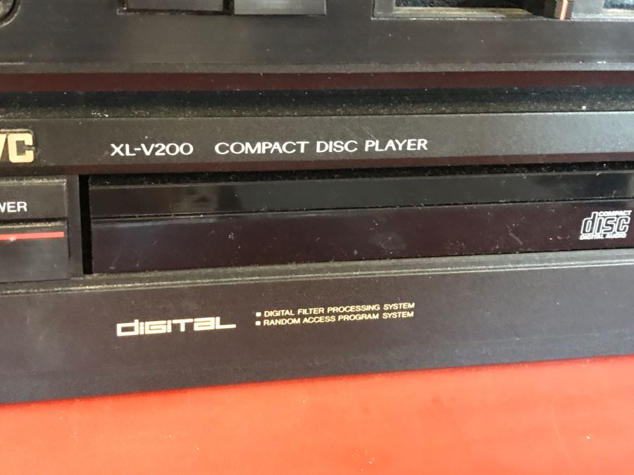 JVC Stereo Receiver R-X370V, JVC CD Player XL-V200 And SONY VCR [Photo 5]