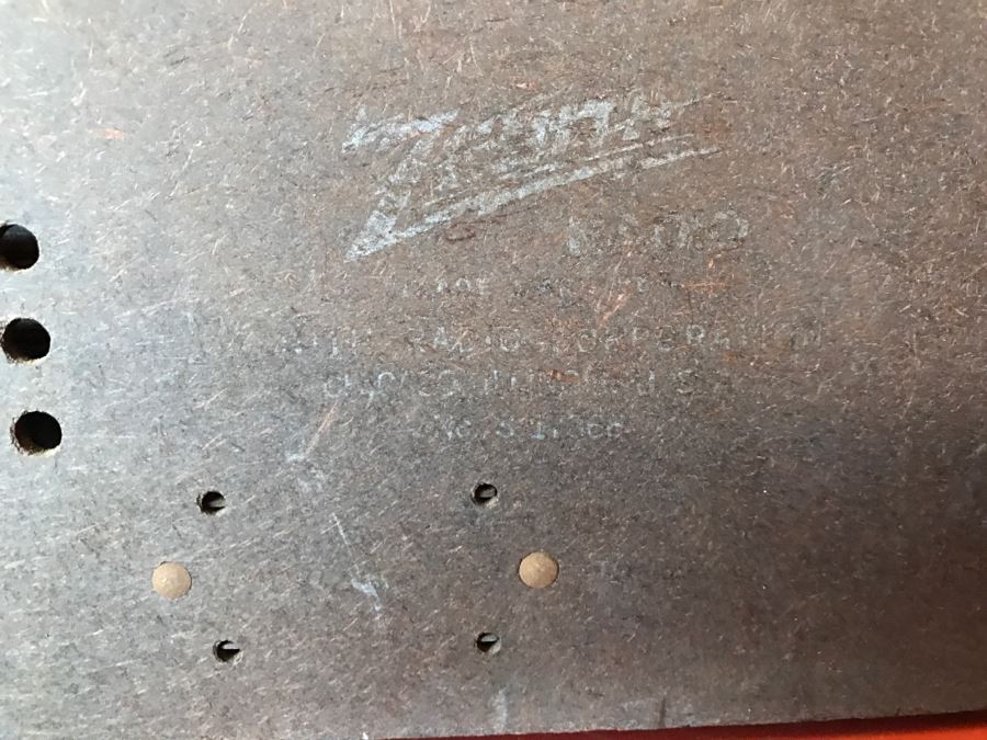 Vintage ZENITH Tube Radio Working [Photo 11]