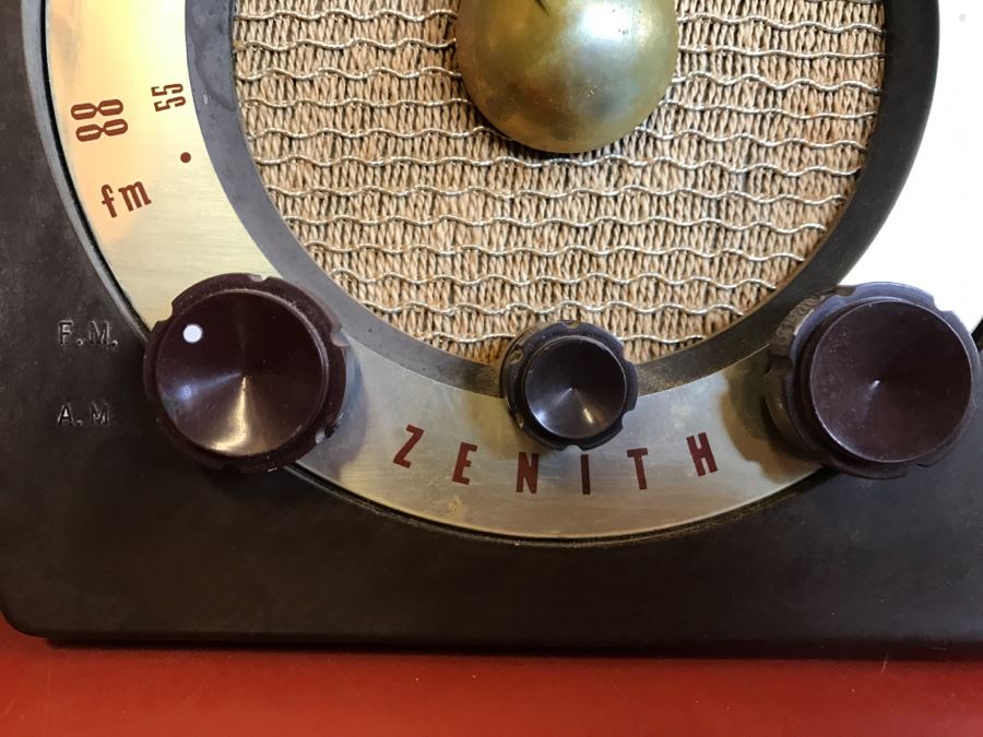 Vintage ZENITH Tube Radio Working [Photo 3]