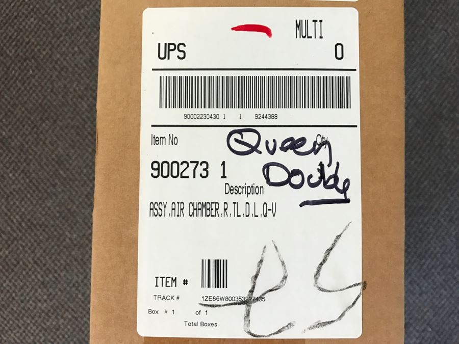 Sleep Number Queen Double Air Chamber New Old Stock [Photo 3]