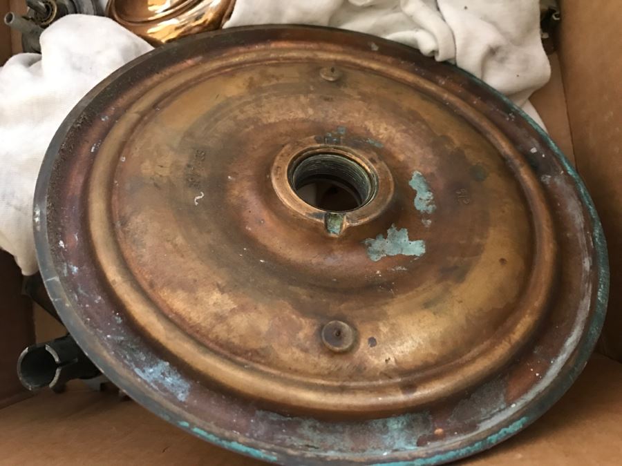 Huge Heavy Brass SCHLAGE Front Door Handle Assembly [Photo 3]