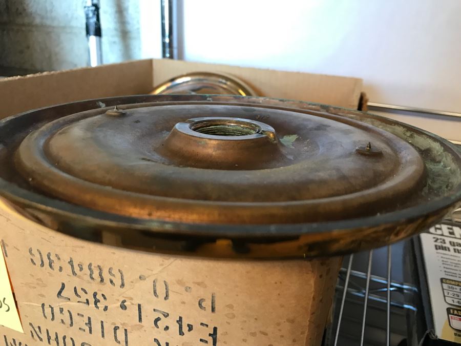 Huge Heavy Brass SCHLAGE Front Door Handle Assembly [Photo 7]