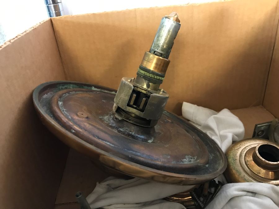 Huge Heavy Brass SCHLAGE Front Door Handle Assembly [Photo 10]