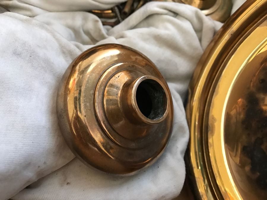 Huge Heavy Brass SCHLAGE Front Door Handle Assembly [Photo 9]