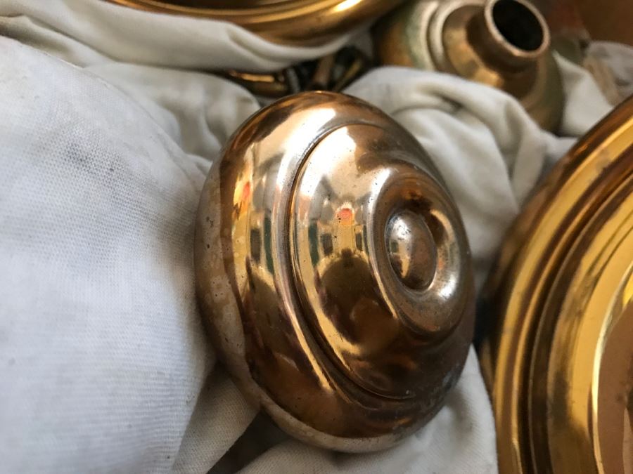 Huge Heavy Brass SCHLAGE Front Door Handle Assembly [Photo 8]