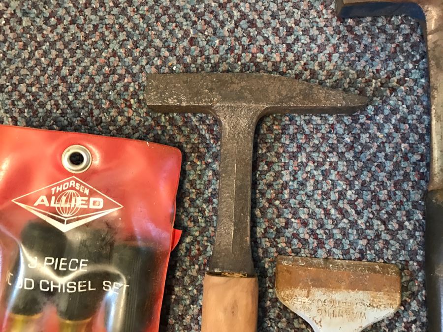 Various Vintage Tools Hammers Chisels [Photo 8]