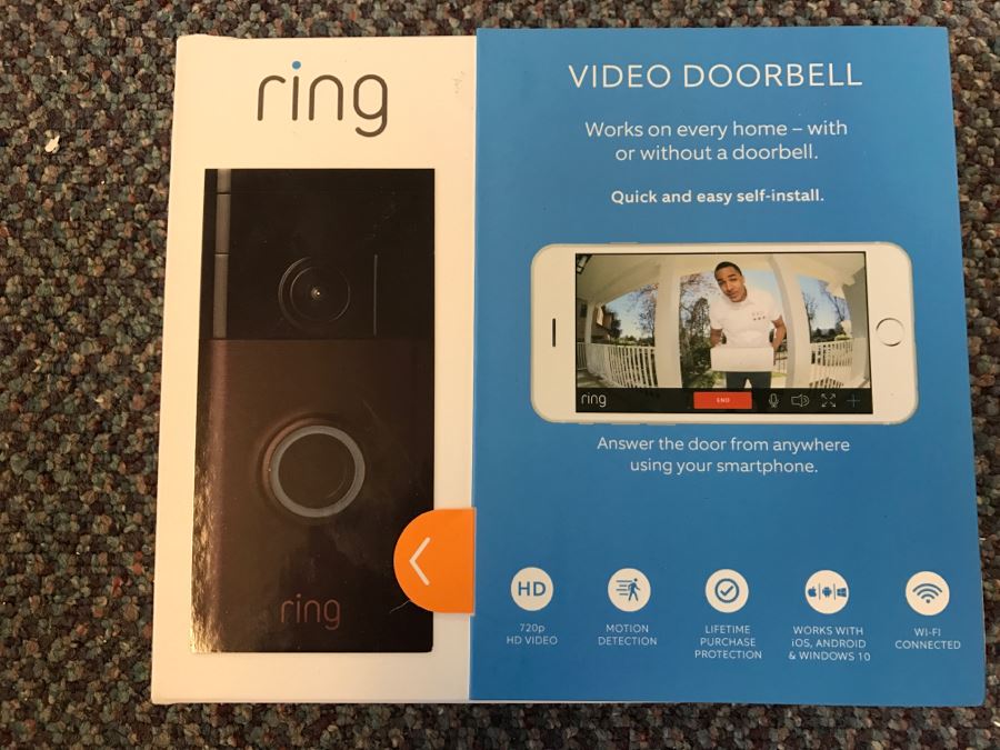 Ring Video Doorbell New In Box