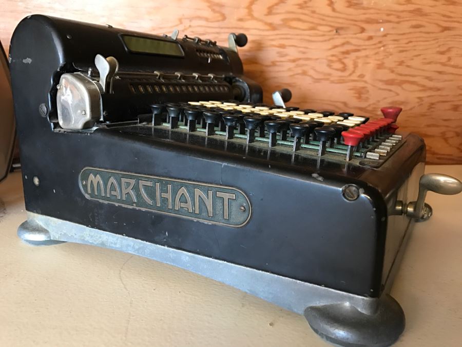 Vintage Marchant Mechanical Heavy-Duty Calculator [Photo 1]