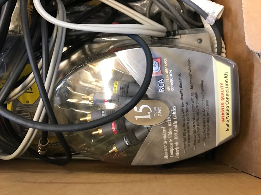 Box Filled With Misc Cables [Photo 2]