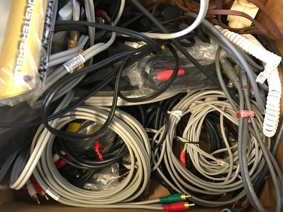Box Filled With Misc Cables [Photo 5]