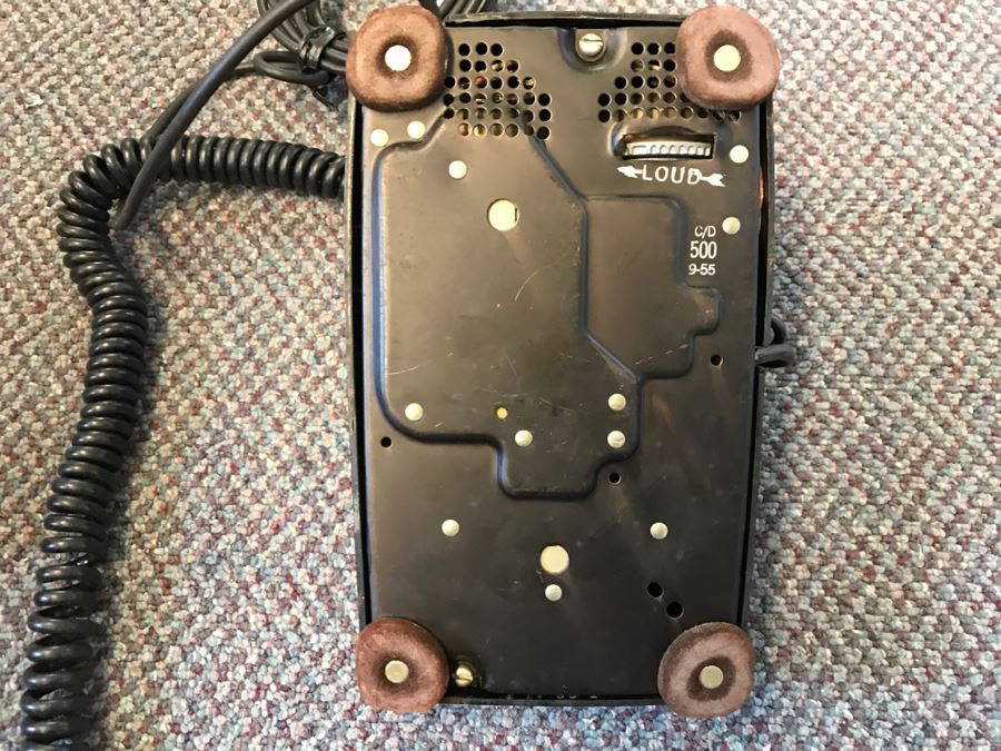 Vintage Black Rotary Telephone Bell System Made By Western Electric [Photo 7]