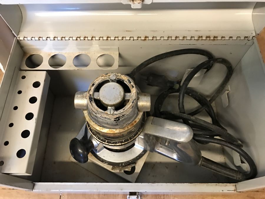 Vintage Rockwell Router With Metal Carrying Case [Photo 8]