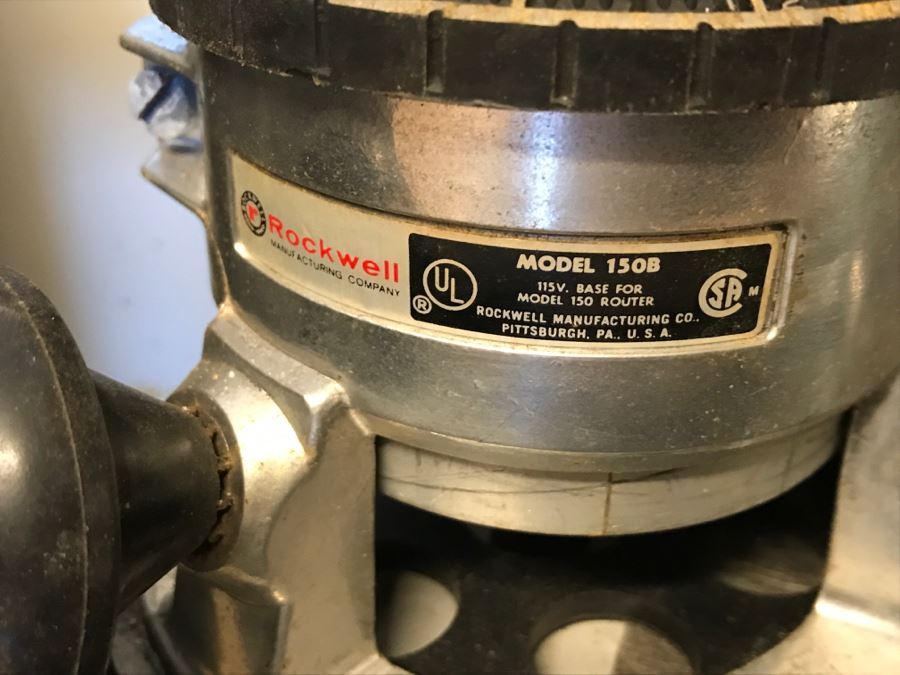 Vintage Rockwell Router With Metal Carrying Case [Photo 6]