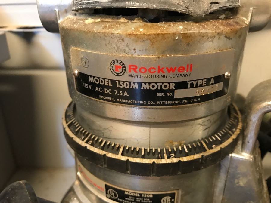 Vintage Rockwell Router With Metal Carrying Case [Photo 4]