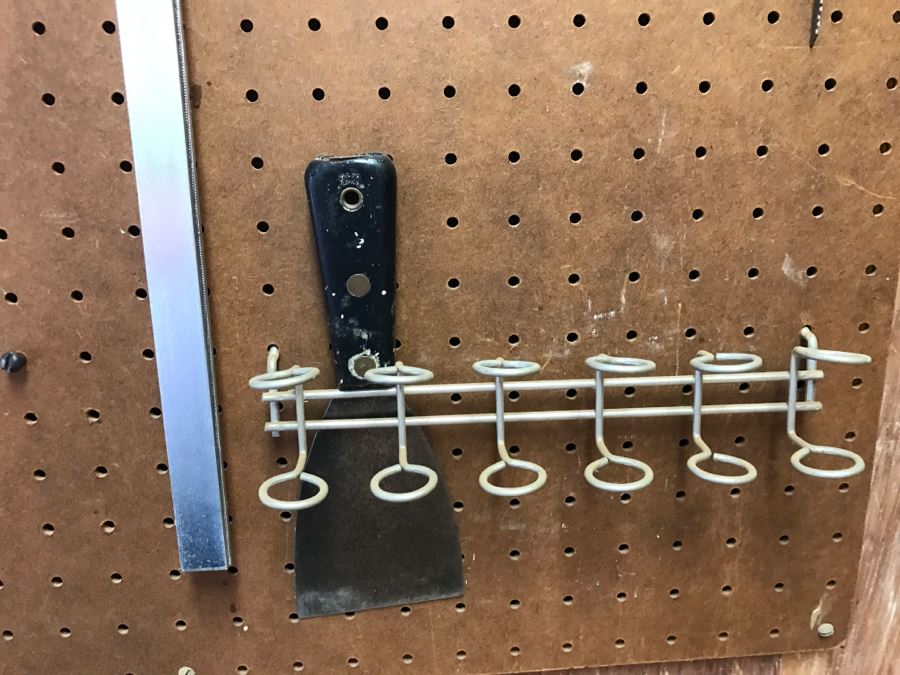 Various Tools Including Disston Saw Shown On Wall [Photo 8]