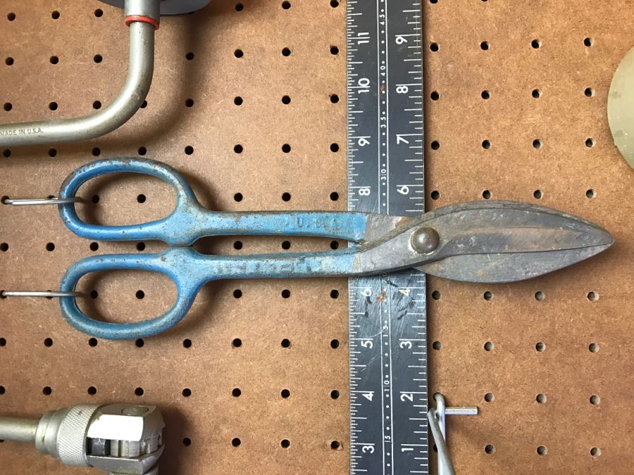 Various Tools Including Disston Saw Shown On Wall [Photo 6]