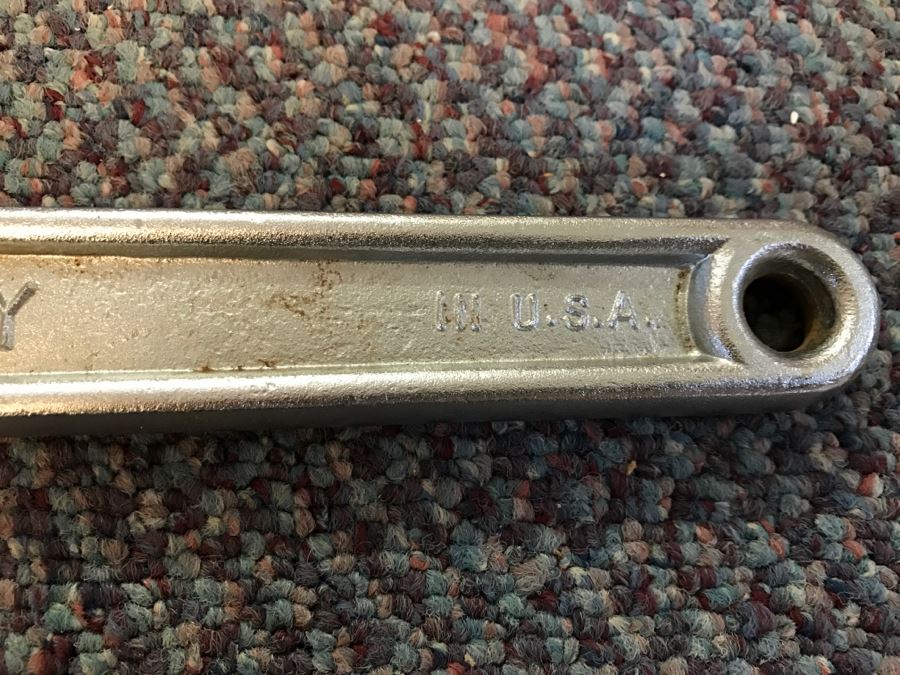 LARGE 16' S-K Tools Crescent Adjustable Wrench Made In USA [Photo 6]