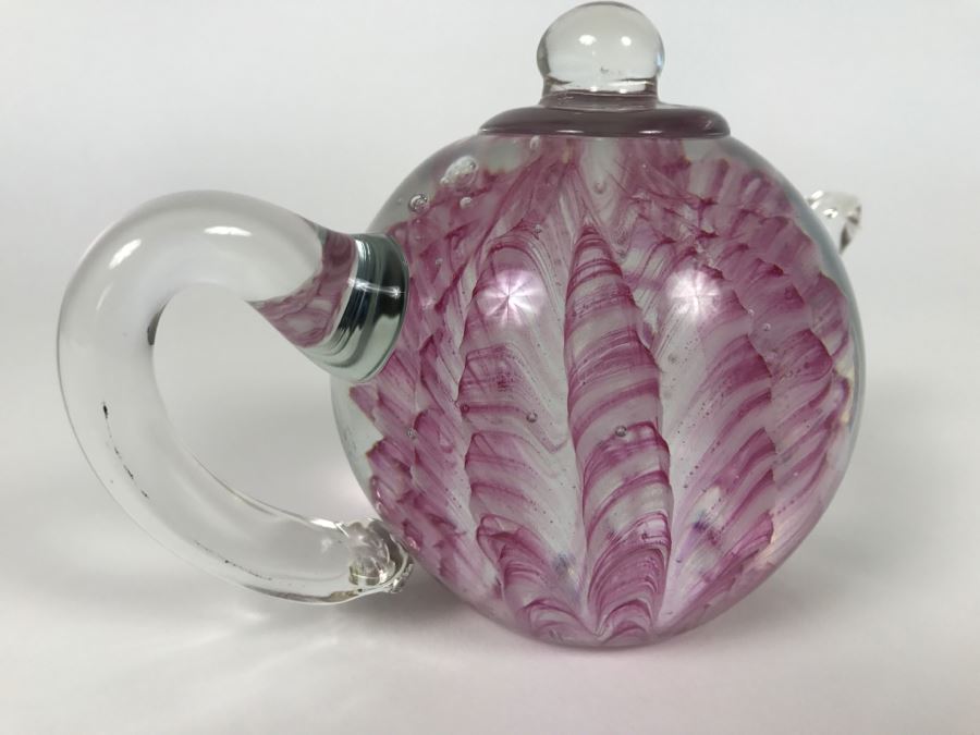 Dynasty Gallerty Art Glass Teapot [Photo 8]